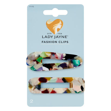 Lady Jayne Fashion Clip 2 Pack Assorted