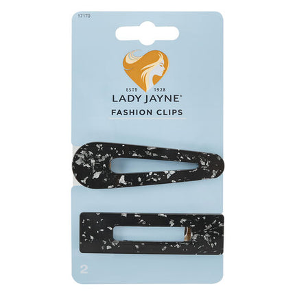 Lady Jayne Fashion Clip 2 Pack Assorted