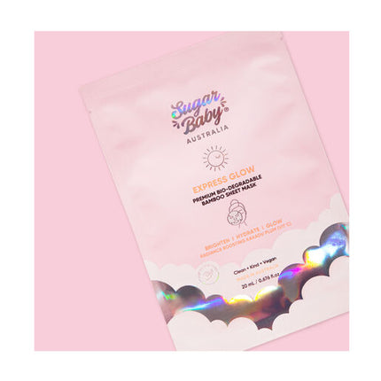 Sugar Baby Express Glow Single Sheet Mask 20ml