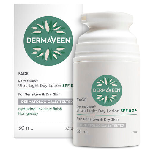 DermaVeen Face Ultralight Day Lotion SPF 50+ 50ml