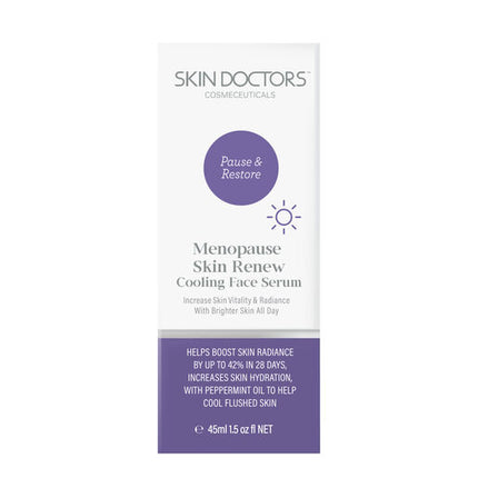 Skin Doctors Menopause Skin Renew Cooling Face Serum 45ml