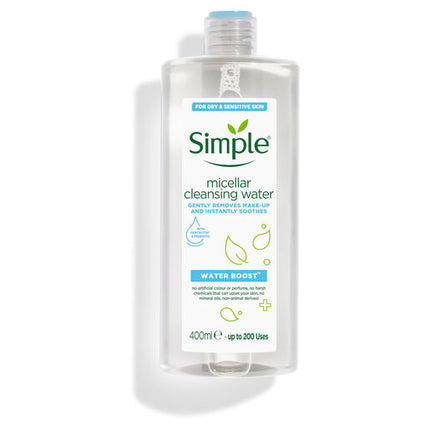 Simple Water Boost Micellar Cleansing Water 400ml