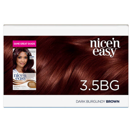 Clairol Nice 'N Easy 3.5BG Dark Burgundy