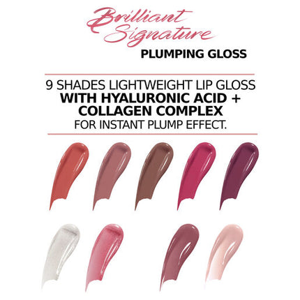 L'Oreal Rouge Signature Plump Lip Gloss 404 I Assert