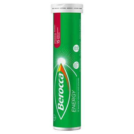 Berocca Energy Original Berry Effervescent Tablets 30 Pack