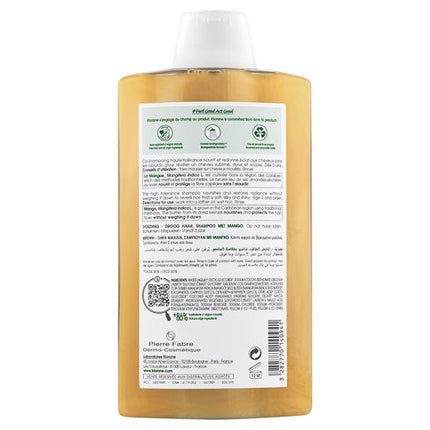 Klorane Nourishing Mango Shampoo 400ml