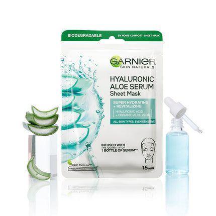Garnier Hyaluronic Aloe Serum Sheet Mask