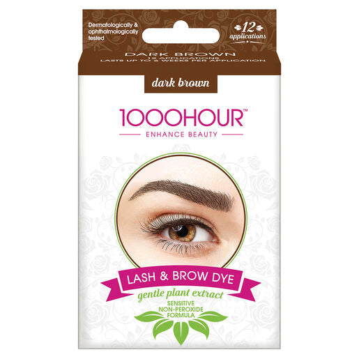 1000 Hour Plant Based Dye Kit Dark Brown