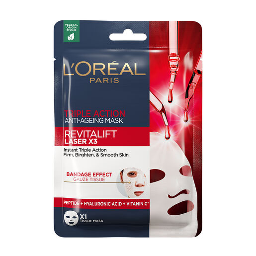L'Oreal Triple Action Revitalift Laser x3 Tissue Mask