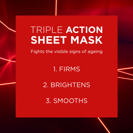 L'Oreal Triple Action Revitalift Laser x3 Tissue Mask