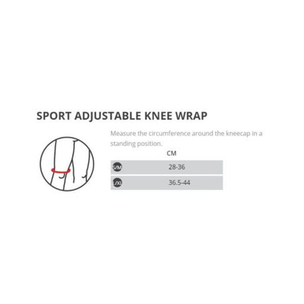 Thermoskin Sport Knee Adjustable Small/Medium