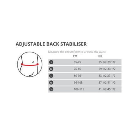 Thermoskin Back Stabiliser Beige Medium
