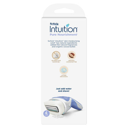 Schick Intuition Pure Nourishment Razor Kit 2 Pack