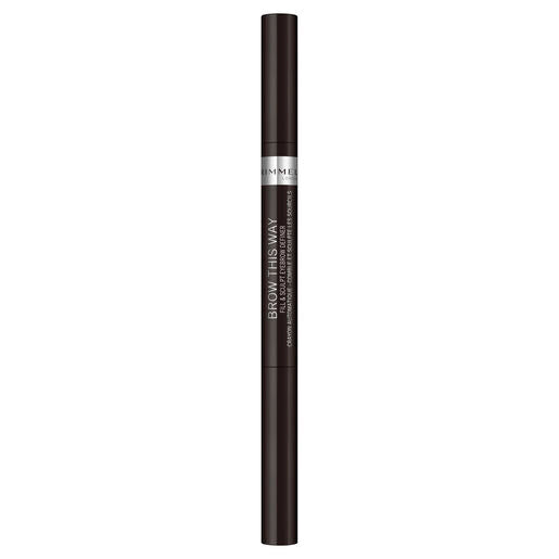 Rimmel Brow This Way 2 In 1 Fill & Sculpt Black