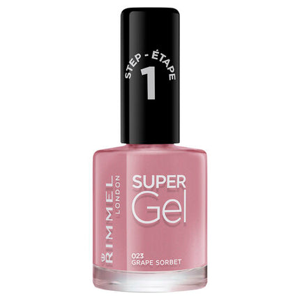 Rimmel Super Gel Nail Polish 023 Grape Sorbet