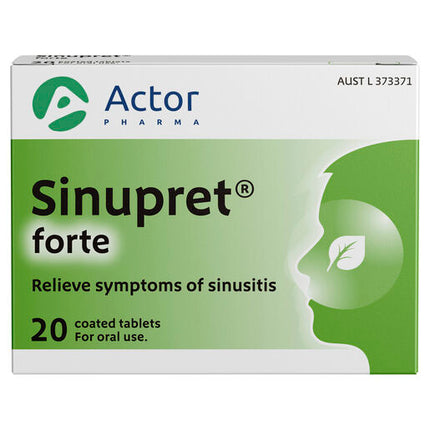 Sinupret Forte 20 Tablets