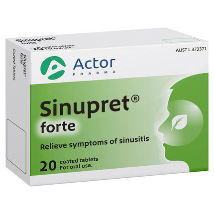 Sinupret Forte 20 Tablets