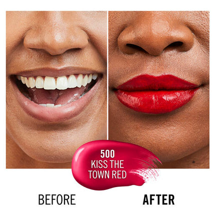 Rimmel Provocalips Liquid Lipstick 500 Kiss The Town Red