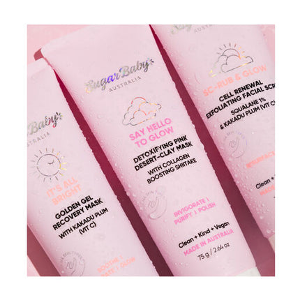 Sugar Baby Say Hello To Glow Detoxifying Face Mask 75ml