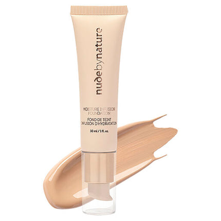 Nude by Nature Moisture Infusion Foundation W4 Soft Sand