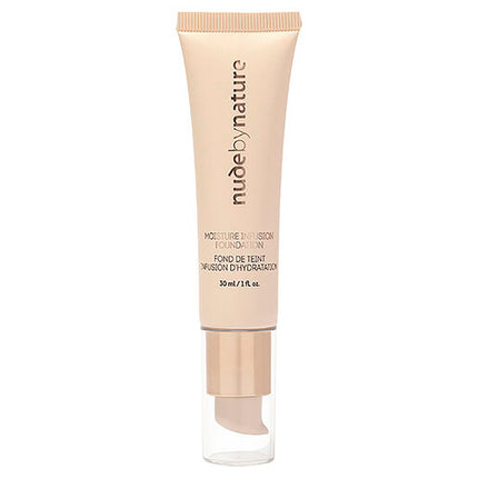 Nude by Nature Moisture Infusion Foundation W8 Classic Tan
