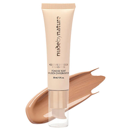 Nude by Nature Moisture Infusion Foundation W8 Classic Tan