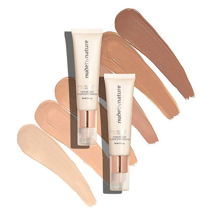 Nude by Nature Moisture Infusion Foundation W8 Classic Tan