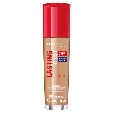 Rimmel Lasting Finish Foundation 25Hr 302 Warm Olive