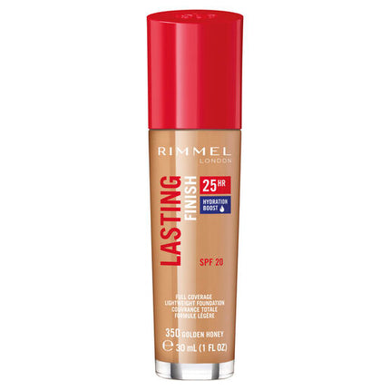 Rimmel Lasting Finish Foundation 25Hr 350 Golden Honey
