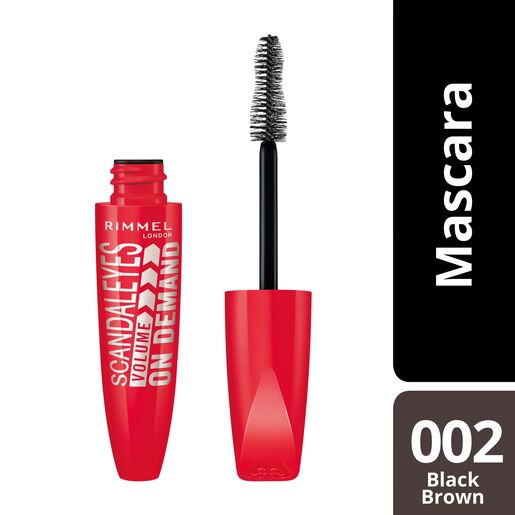 Rimmel Scandal'Eyes Volume On Demand Mascara Black Brown