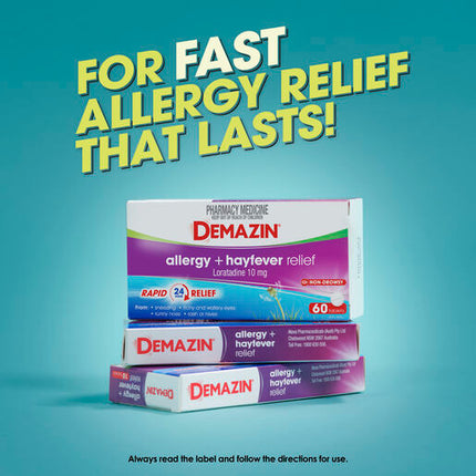 Demazin Allergy + Hayfever Relief 10 Tablets