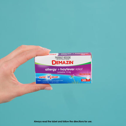 Demazin Allergy + Hayfever Relief 10 Tablets