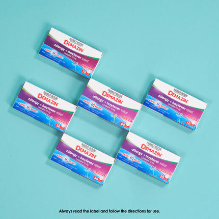 Demazin Allergy + Hayfever Relief 10 Tablets