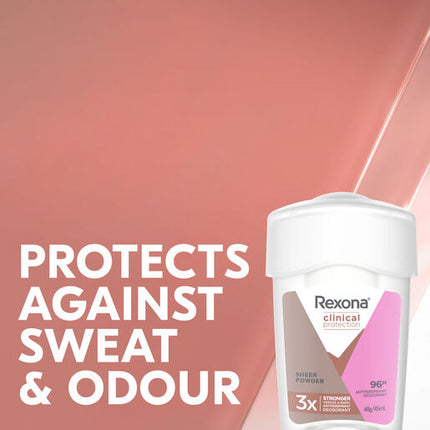 Rexona Women Clinical Protection Sheer Powder 45mL