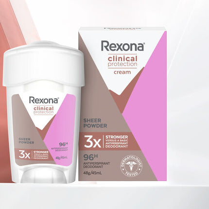 Rexona Women Clinical Protection Sheer Powder 45mL