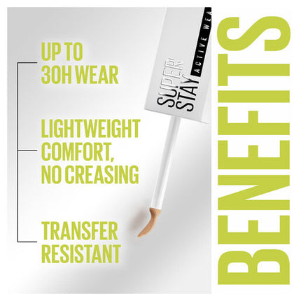 Maybelline Superstay Active Wear Concealer 30 Honey