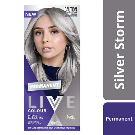 Schwarzkopf Live Colour Permanent Silver Storm