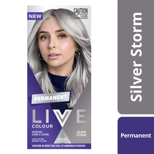 Schwarzkopf Live Colour Permanent Silver Storm