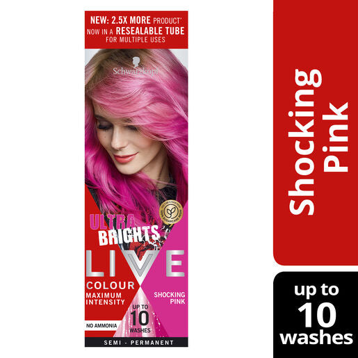 Schwarzkopf Live Colour Ultra Brights Shocking Pink 75ml