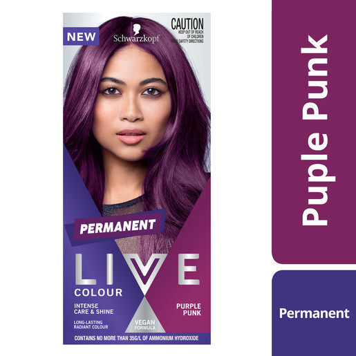 Schwarzkopf Live Colour Permanent Purple Punk