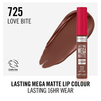 Rimmel Lasting Mega Matte Liquid Lipstick 725 Love Bite