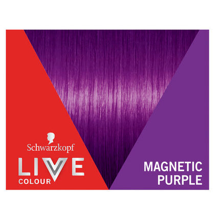 Schwarzkopf Live Colour Ultra Brights Magnetic Purple 75ml