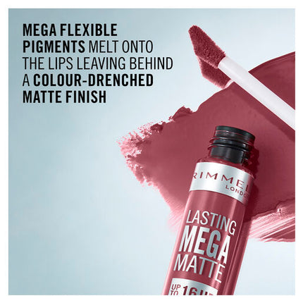 Rimmel Lasting Mega Matte Liquid Lipstick 900 Ravishing Rose