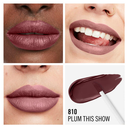 Rimmel Lasting Mega Matte Liquid Lipstick 810 Plum Ths Show