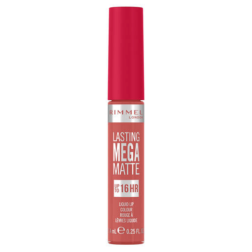 Rimmel Lasting Mega Matte Liquid Lipstick 600 Coral Sass