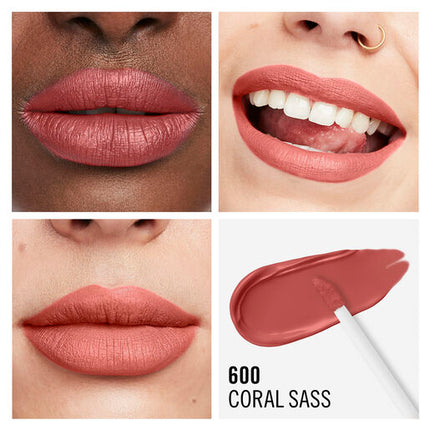 Rimmel Lasting Mega Matte Liquid Lipstick 600 Coral Sass