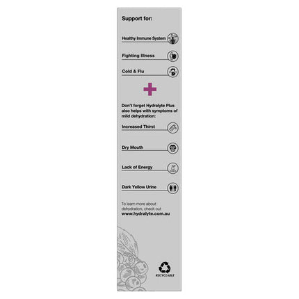 Hydralyte Plus Immunity Powder 10 Sticks