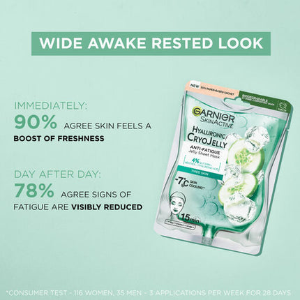 Garnier Hyaluronic CryoJelly Anti-fatigue Face Mask