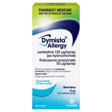 Dymista Allergy Nasal Spray 120 Dose