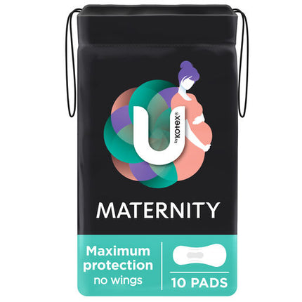 U By Kotex Maternity Pads 10 Pack